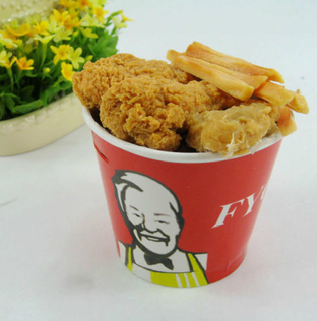 仿真食品仿真肯德基全家桶模型
