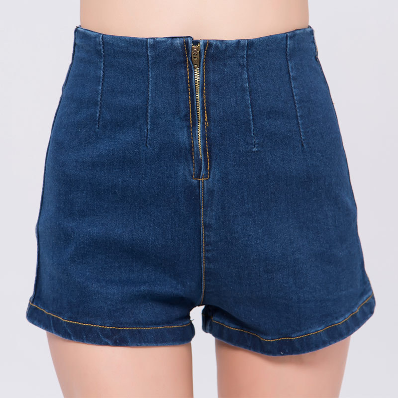 2014新款实拍韩版高腰褶皱深色拉链<em>外穿</em>打底