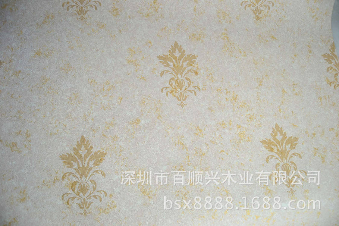 防水壁纸 欧式高档工程壁纸 高发泡隔音墙纸 非自粘pvc壁纸
