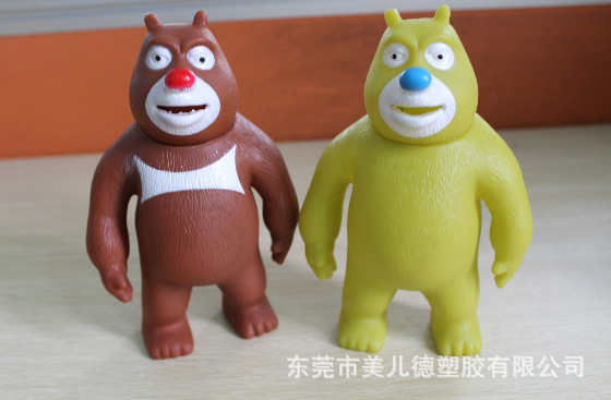来样/来图定制,惨叫熊出没,熊大熊二,减压发泄玩具惨叫鸡系列
