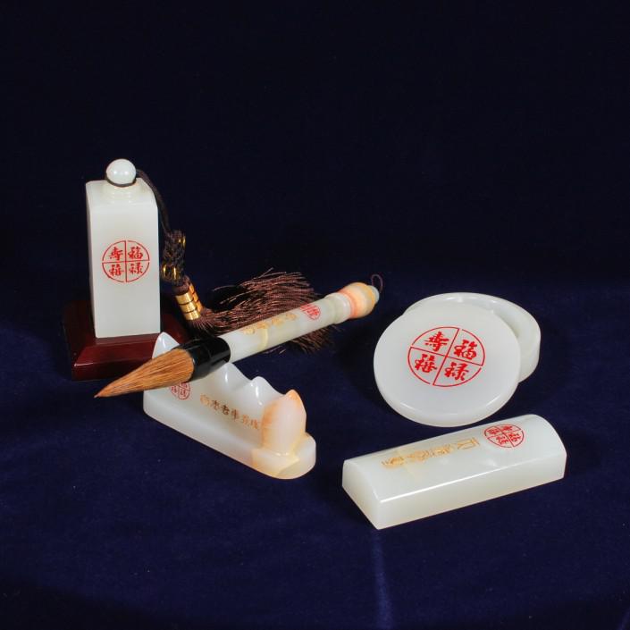 福禄寿喜文房四宝(二级料)