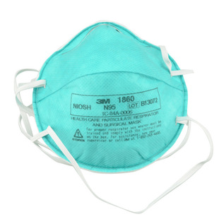3m 1860/1860s n95医用防护口罩 防pm2.5 防细菌病毒防微生物口罩