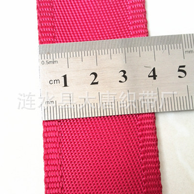 38mm红色涤纶织带-400