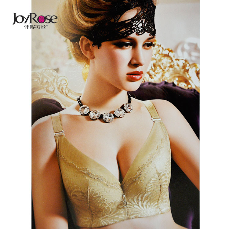 <em>佳妮</em>拉丝新款/厂家直销D罩杯<em>文胸</em>调整型美体透