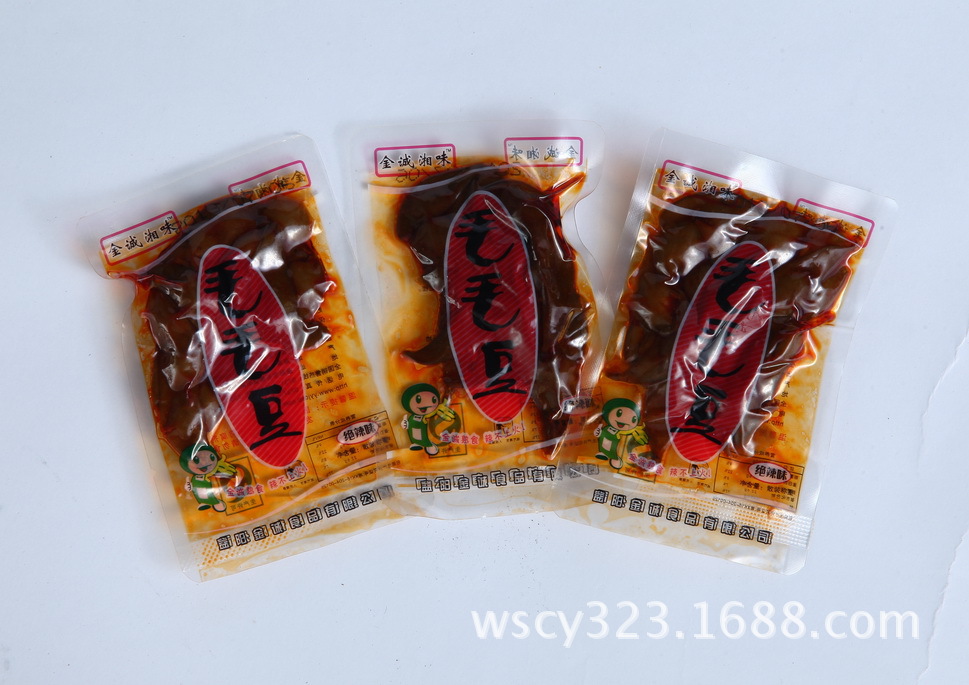 其他休闲食品-金诚湘味毛毛豆 香辣毛豆 绝味毛