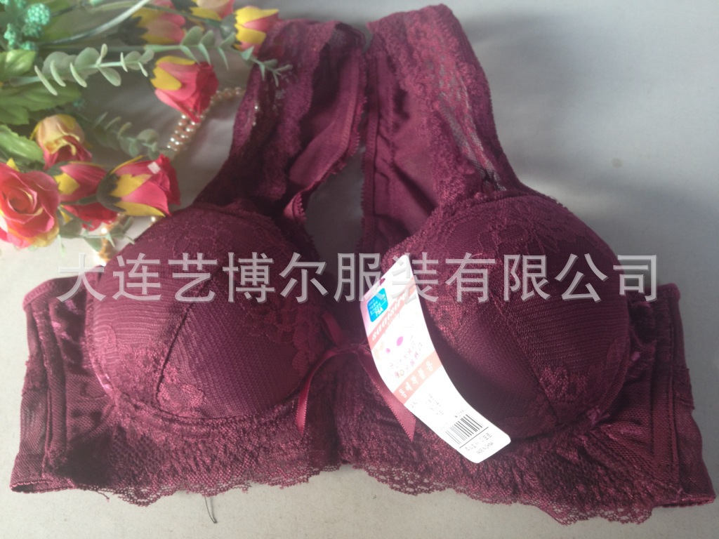 <em>文胸</em>-外贸日韩<em>无钢圈</em>采用工程学<em>原理</em>与科学柔