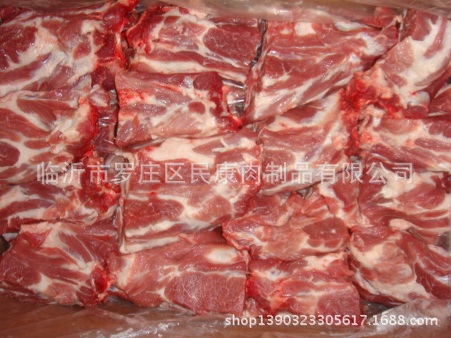 厂家直销供应优质冷分割冷冻产品猪肉.冻猪颈沈阳真正的绝味鸭脖图片