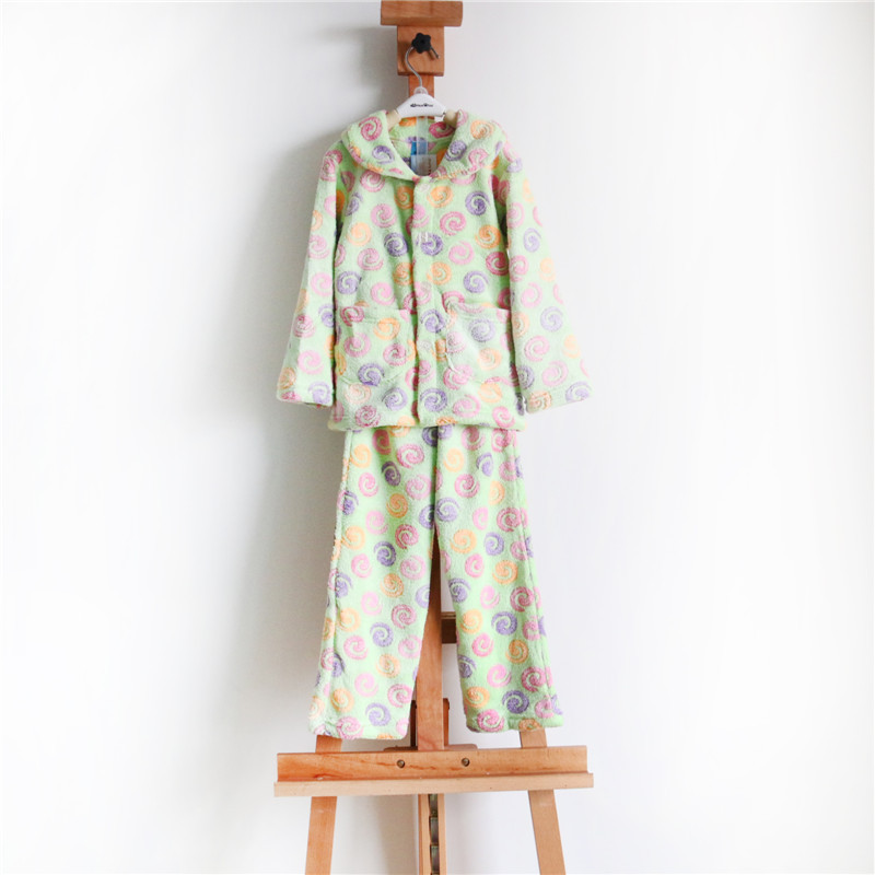 批发外贸<em>童装珊瑚绒</em>儿童<em>睡衣</em> 家居服<em>睡衣</em> 韩版
