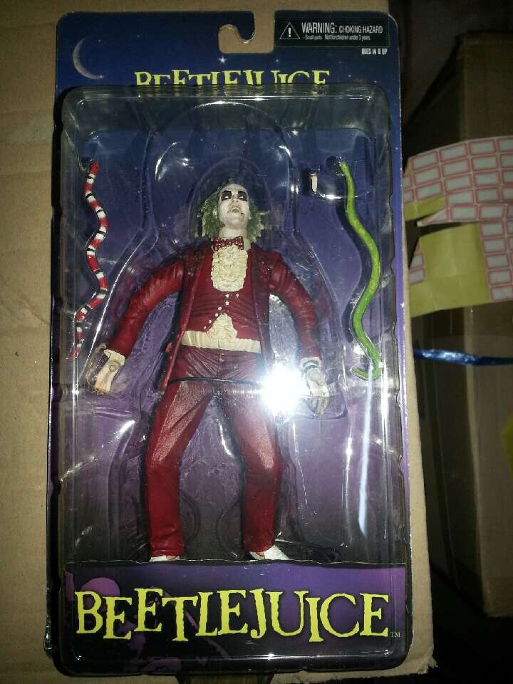 beetlejuicegary,beetlejuice是谁 动漫手办公仔批发 neca 7寸 阴间大法师 哗鬼家族 beetlejuice