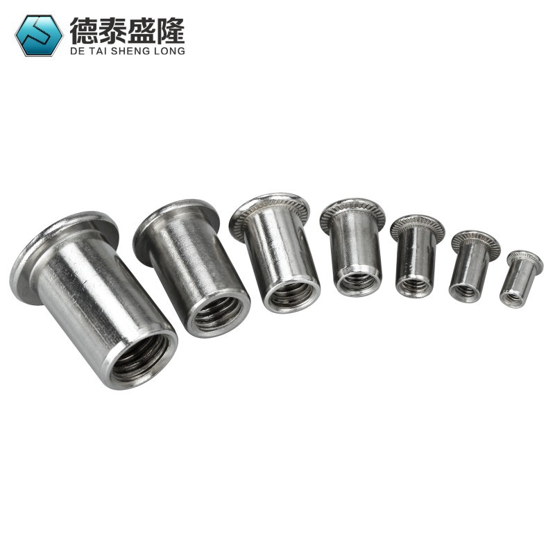 组合通孔不锈钢平头光面拉铆螺母3