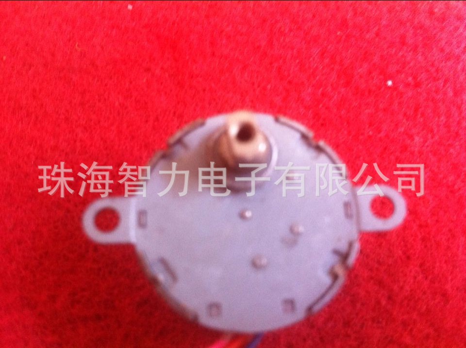 厂家供应安防匀速,中速球用B款24BYJ48步进电机,无盒微型