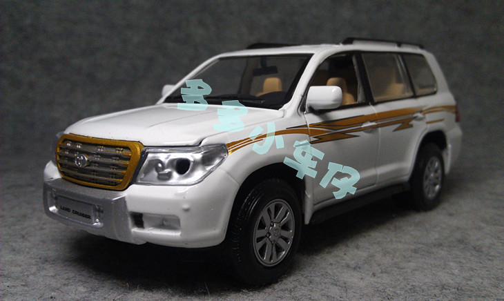 【升辉正品 丰田陆地巡洋舰越野车汽车模型 声
