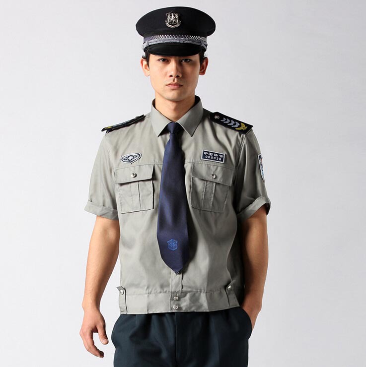 新款夏季酒店物业标准短袖保安服保安工服全套
