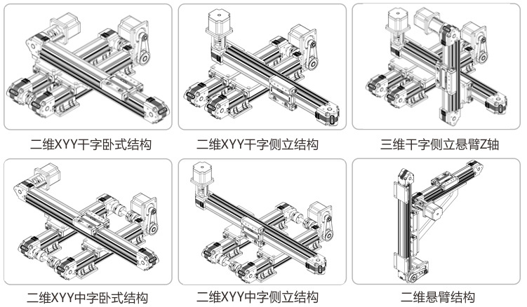 CCM 同步带直线滑台导轨模组