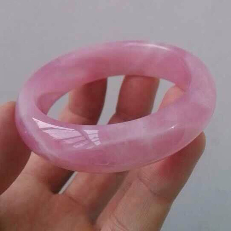 19天然马粉手镯,圈口56mm,宽17mm,厚9mm 批发价