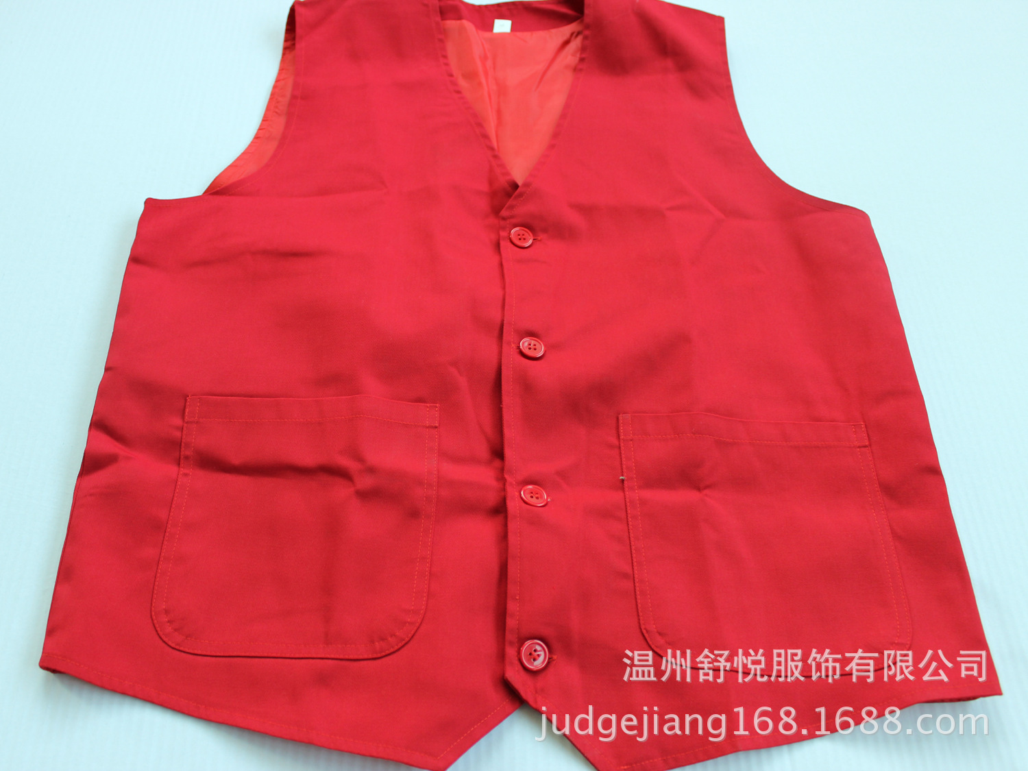 厂商定做红色休闲<em>马甲</em> 广告<em>马甲</em> <em>运动户外马甲</em>