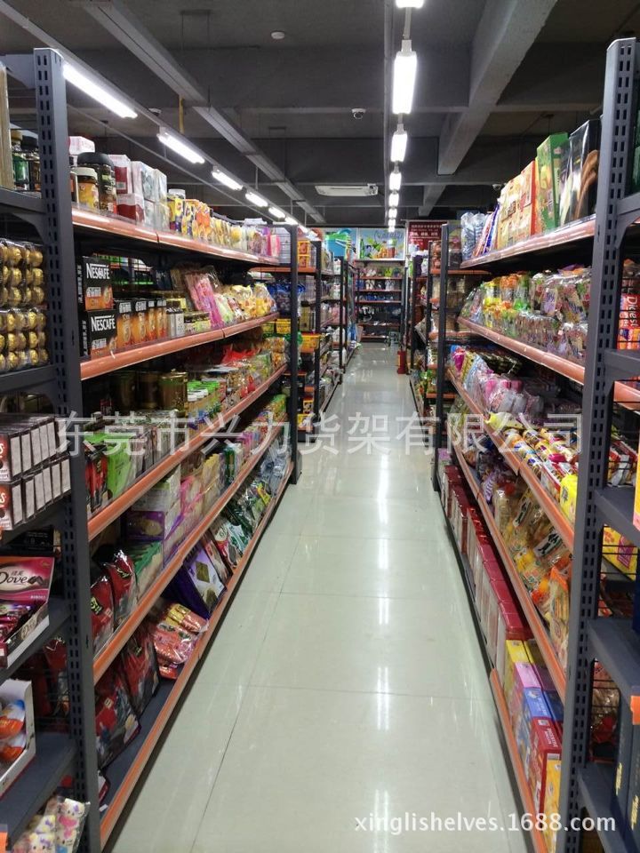 全家便利店货架,广州中岛网背板货架,每一天连锁便利店超市货架