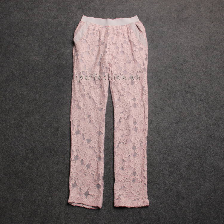 批发采购女式休闲裤-2014夏装长裤 女装九分裤