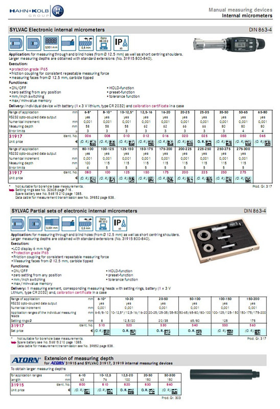 電子數顯內徑測量機