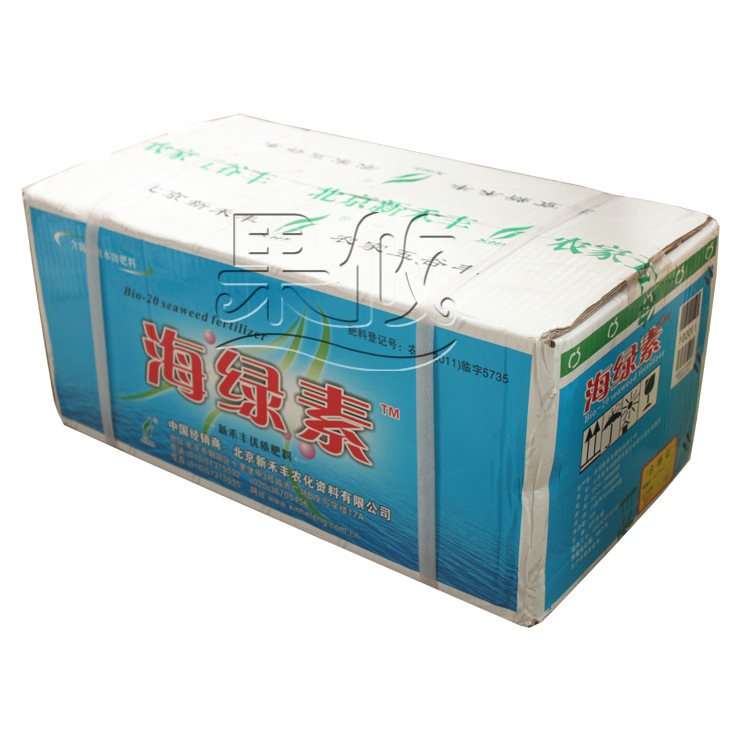 新禾丰海绿素天然海藻叶面肥,英国进口,有机腐殖酸液体肥400袋