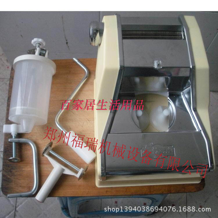 厂家供应自动手摇饺子机,小型家用饺子机,小型食品机械