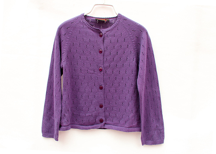 外套-外贸原单 TIMBER*LAN精梳<em>纯棉纱针织</em>衫