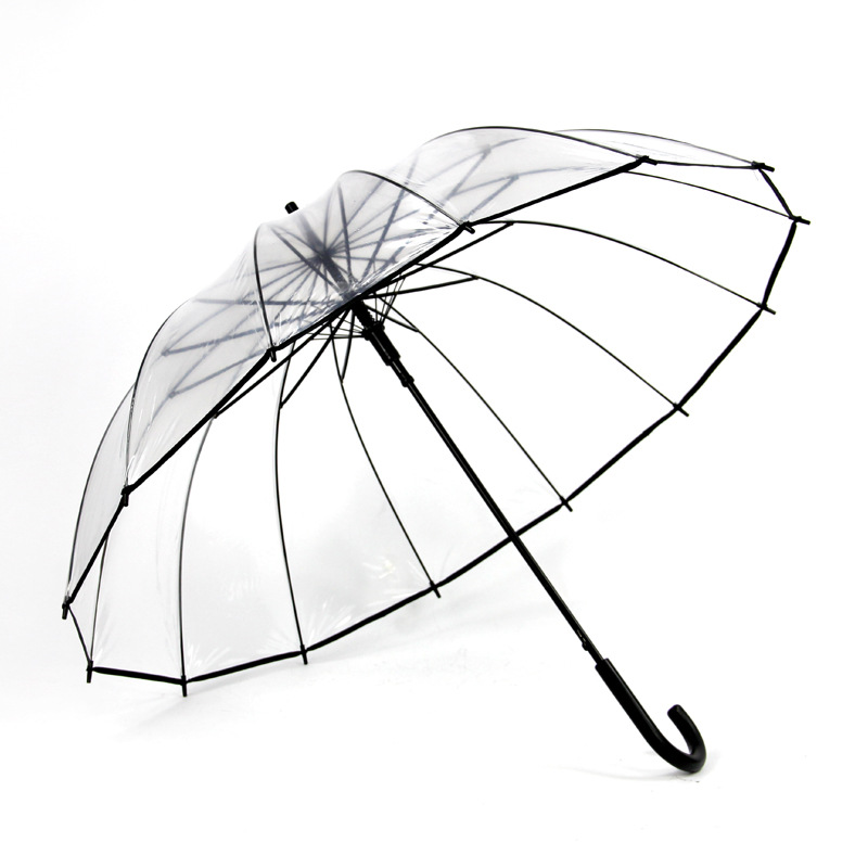 cmon 透明雨傘 長柄傘小清新日本韓國創意自動商務男女雨傘 包郵工廠,批發,進口,代購