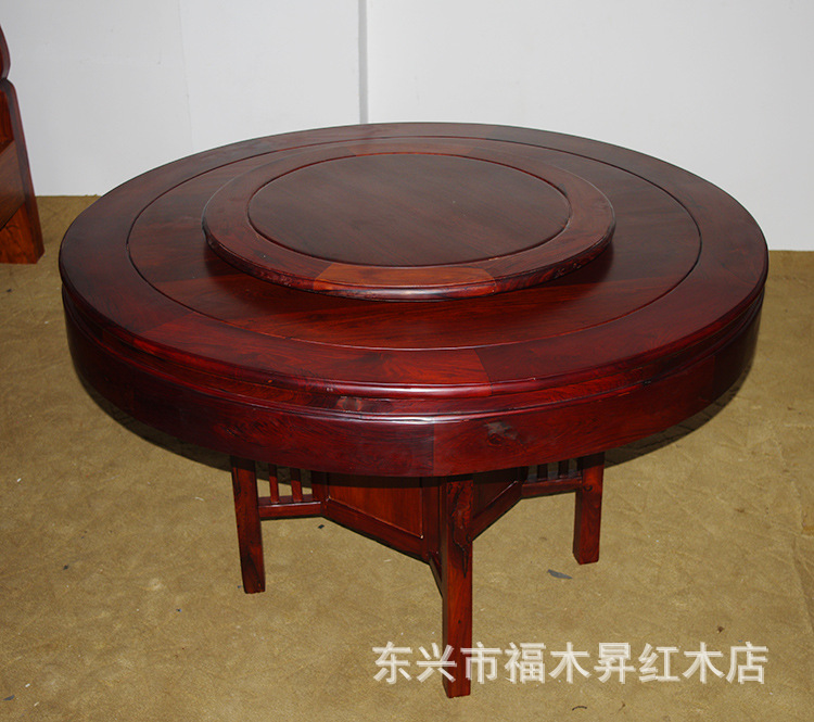 花枝圆台餐桌九件套-3