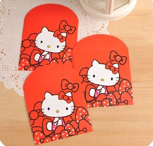 小号 凯蒂猫hello kitty婚庆红包 利事包可爱卡通结婚红包麦乐蒂