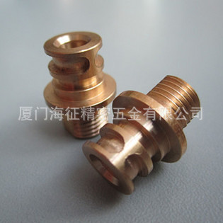 厂家CNC精加工铜零件 CNC加工中心加工非标铜零件