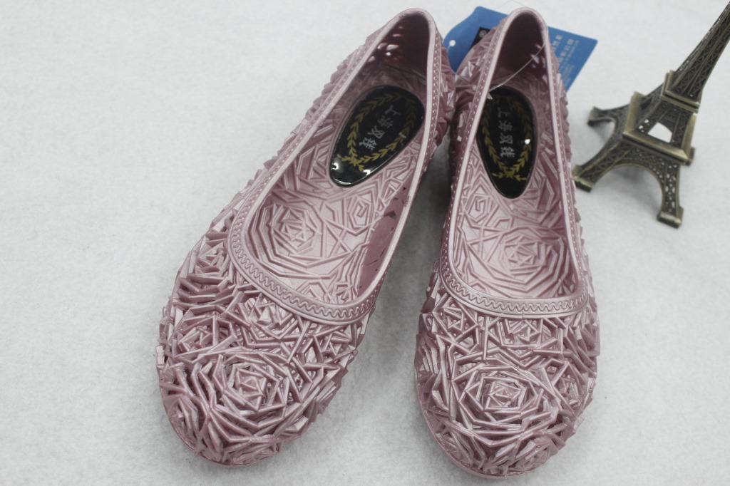 上海双钱吹气一体女网凉拖休闲 自然 舒适 - 上