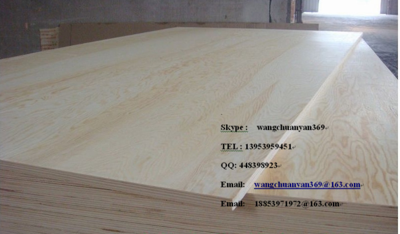 木板材-樟子松木饰面板或松木贴中纤板 中高低