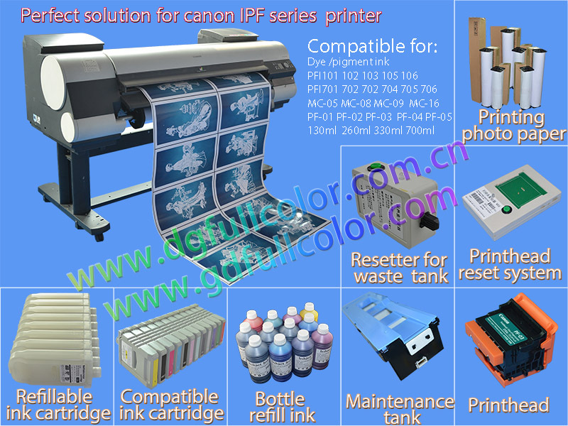 ipf series printer consumble