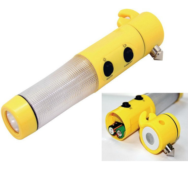 快灵通 救生锤 汽车必备 消防 应急 警示灯 手电