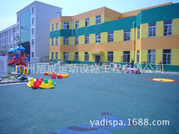 EPDM橡胶颗粒地面7