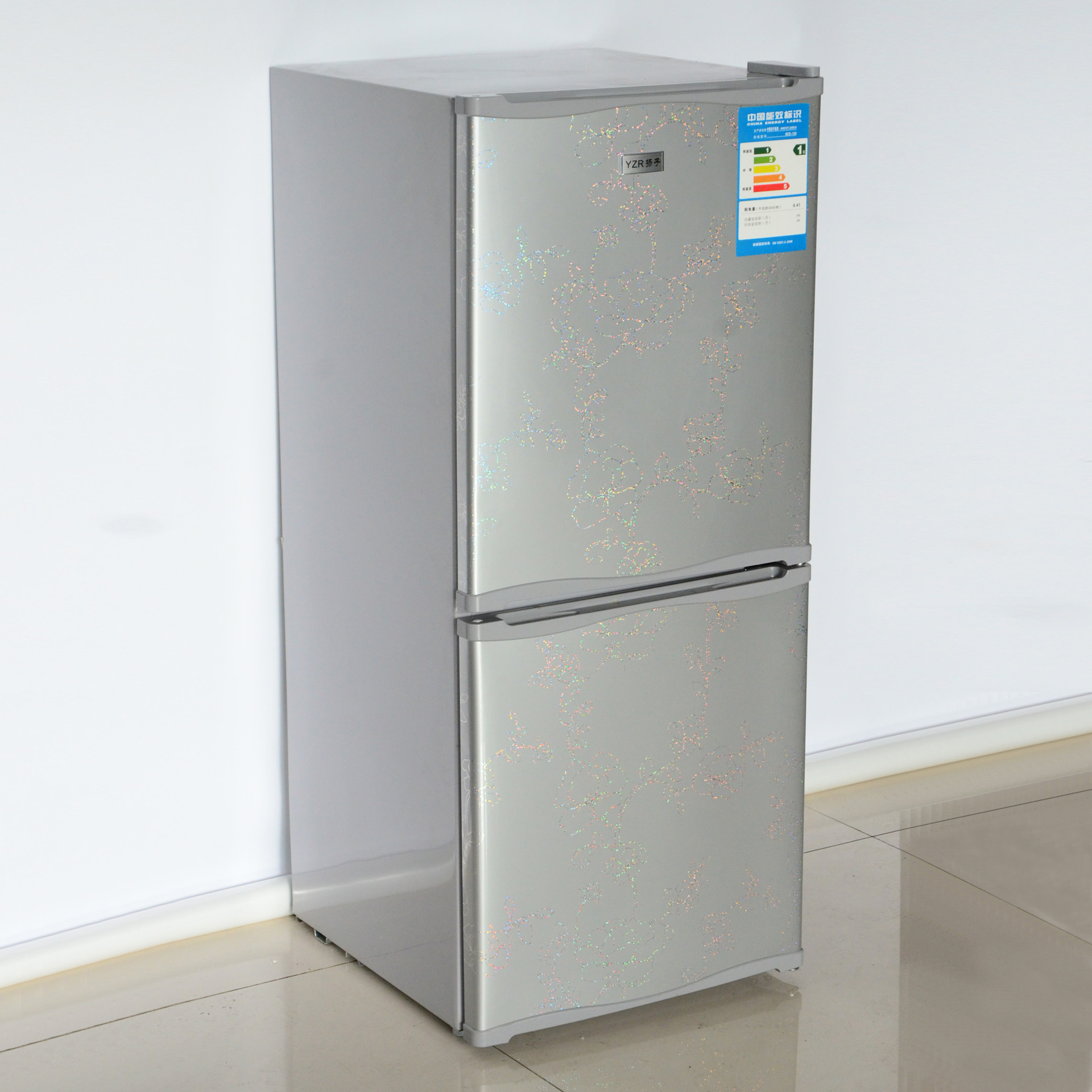 批发采购双门冰箱-扬子家用冰箱 130L冷藏冷冻