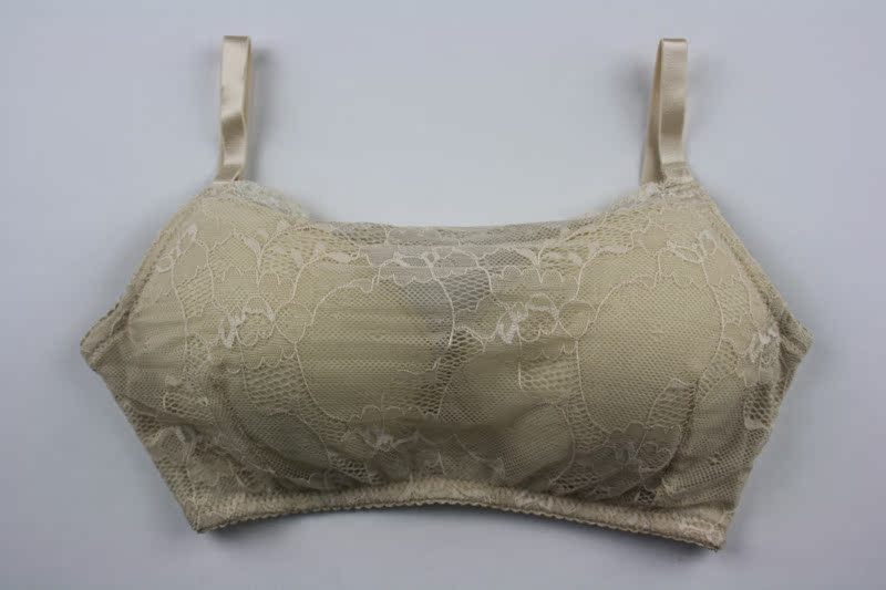 <em>文胸</em>-新款蕾丝花边文胸 <em>抹胸型胸罩</em> 100%绢丝