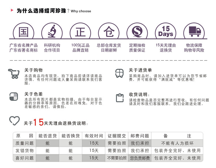 為什麼選擇紹河珍珠？