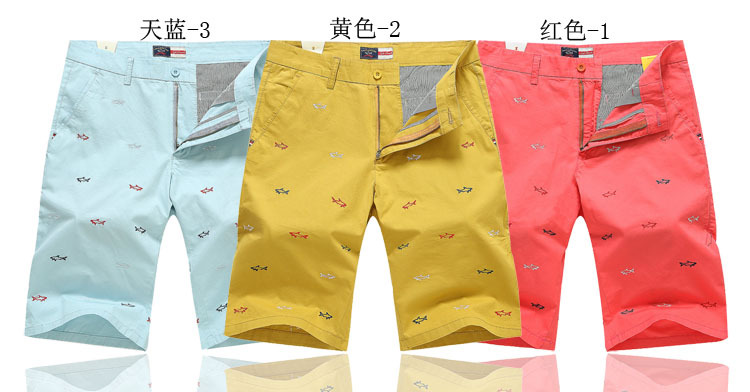 <em>休闲</em>裤<em>短裤</em>男装2014春夏新款意大利<em>流行</em>纯棉