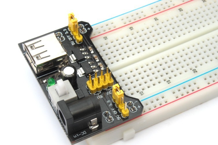 集成电路(IC)-面包板专用电源模块 兼容5V、3.