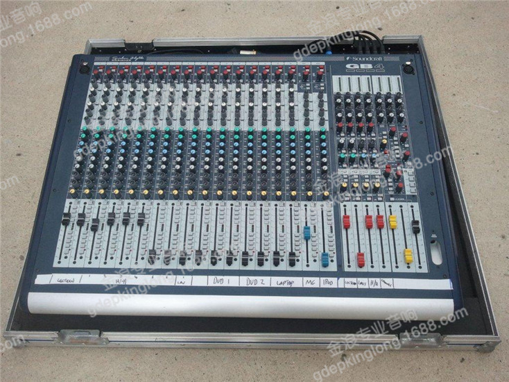 soundcraft 声艺gb4-16 16路专业调音台4编组7x4矩阵专业调音台