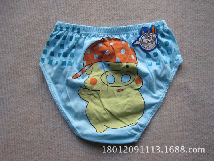 童<em>内衣内裤</em>-2014新款<em>光头强</em>卡通纯棉男童三角