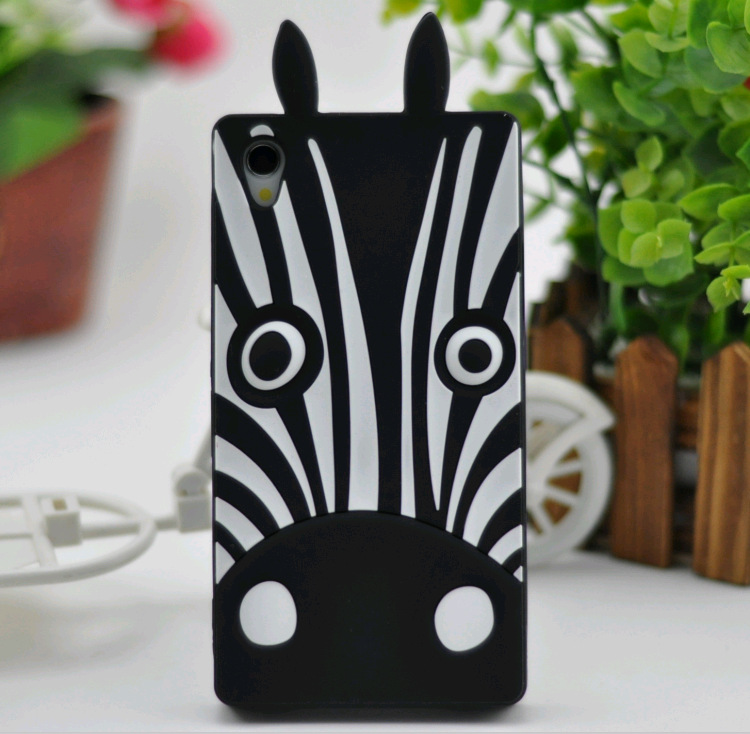 【供应狗狗斑马索尼L39H手机套 硅胶保护套 手