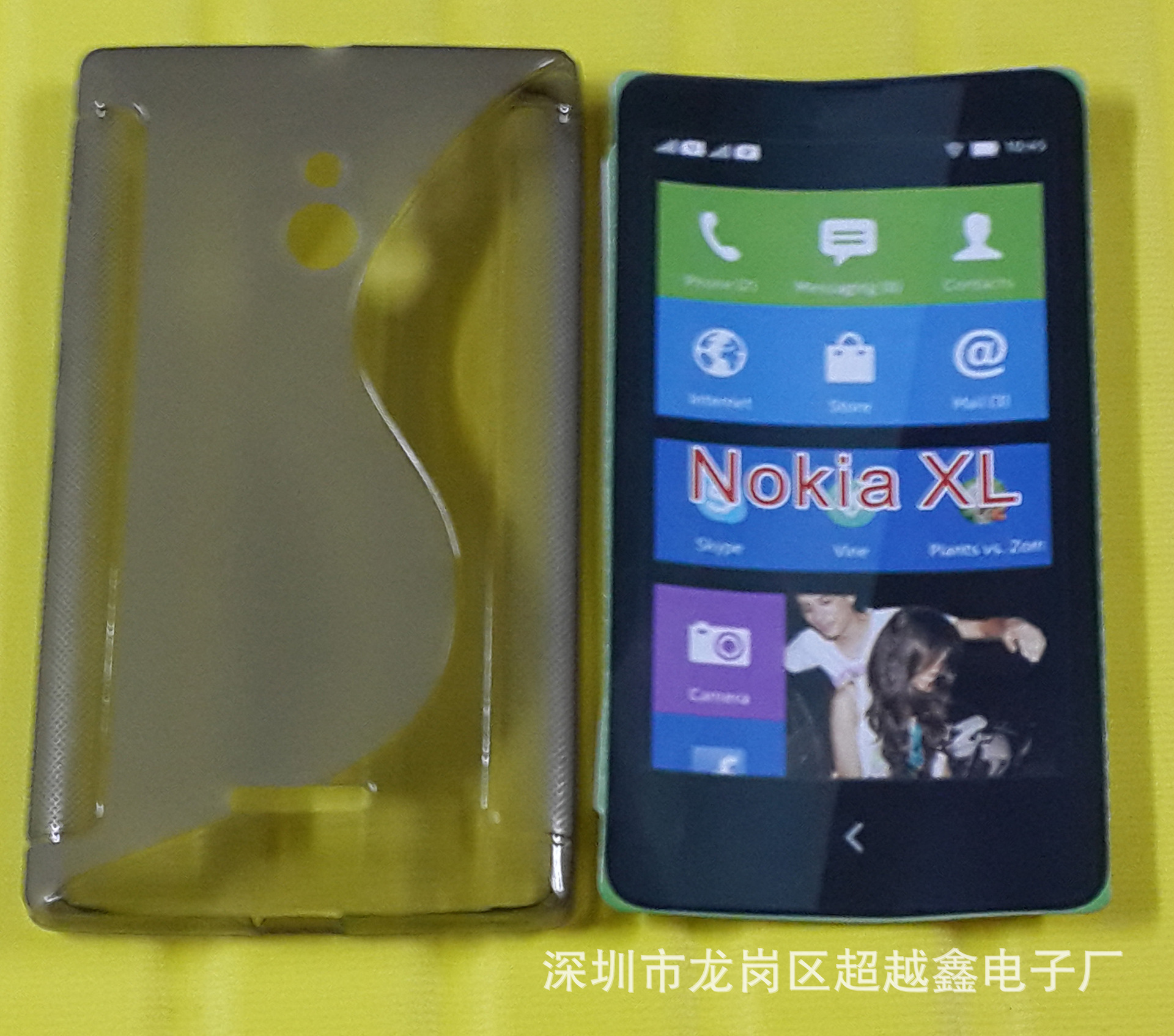 手机保护套-批发供应新型号诺基亚XL S型清水