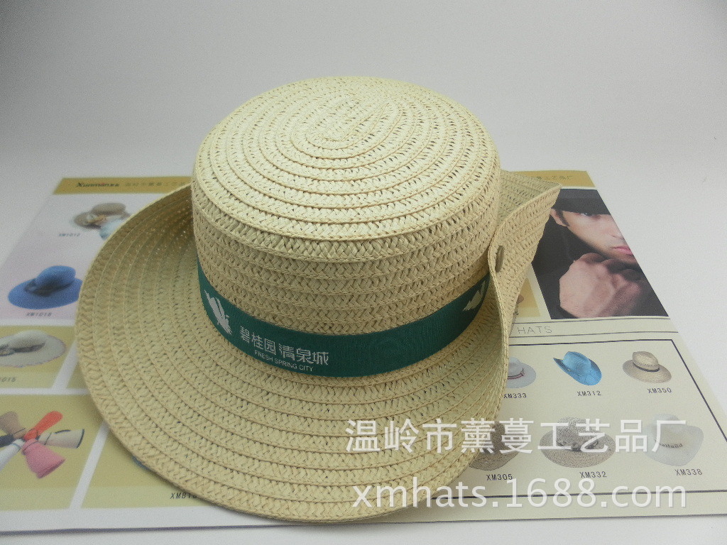 xm236 (9)广告帽定做可印LOOG图案