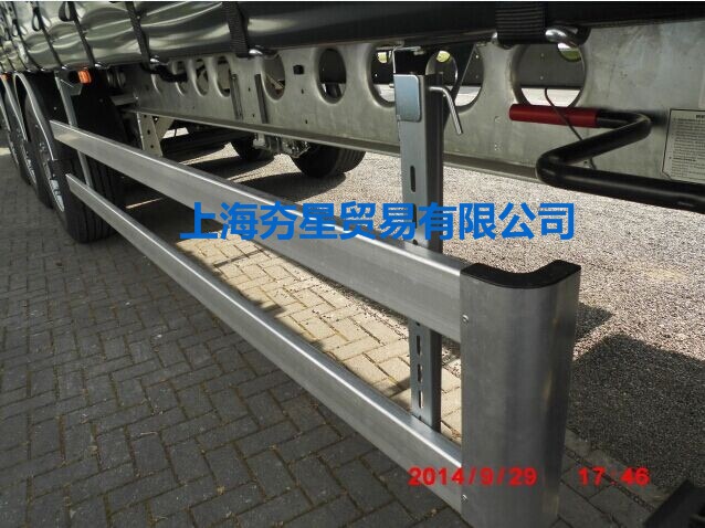 上海夯星货车配件厂家直供滁州大货车半挂车集装箱底盘铝合金护栏