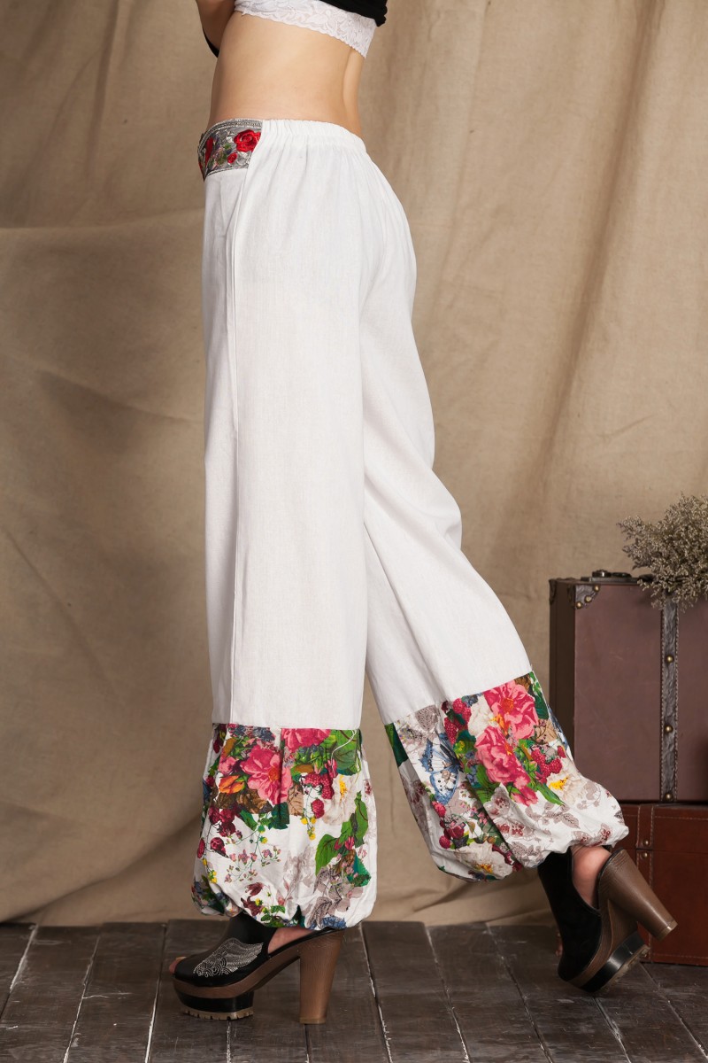 批发采购女式休闲裤-灯笼裤女款长裤2014新款