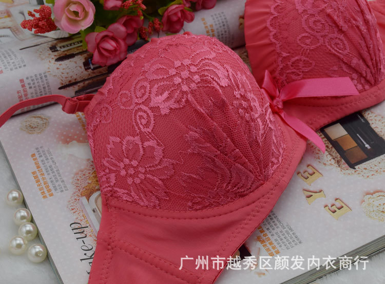 【批发外贸欧美新款 大码<em>C杯文胸</em>套装蕾丝性感