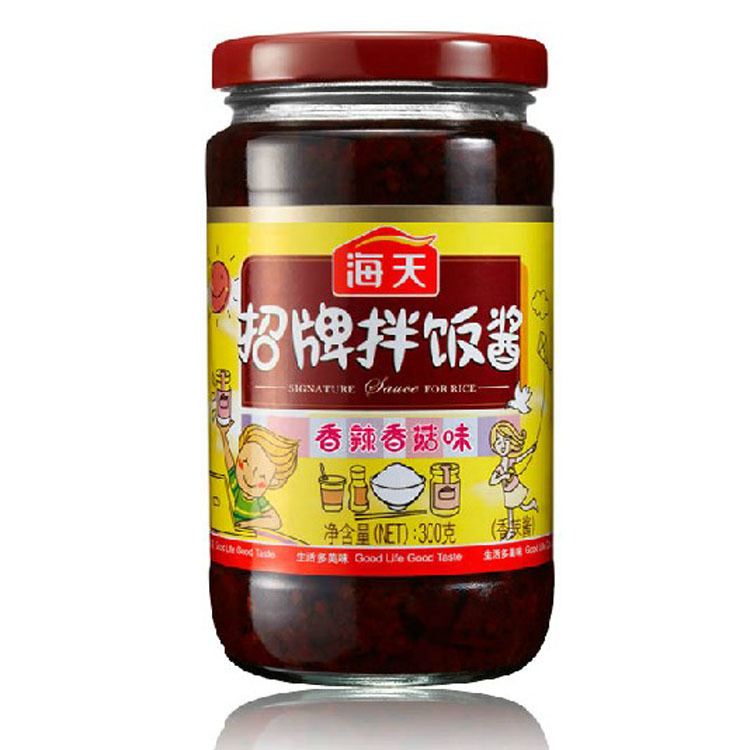 批发 海天招牌拌饭酱300g(香辣香菇味)酱料调料大小都爱吃 图片_高清大图 - 阿里巴巴
