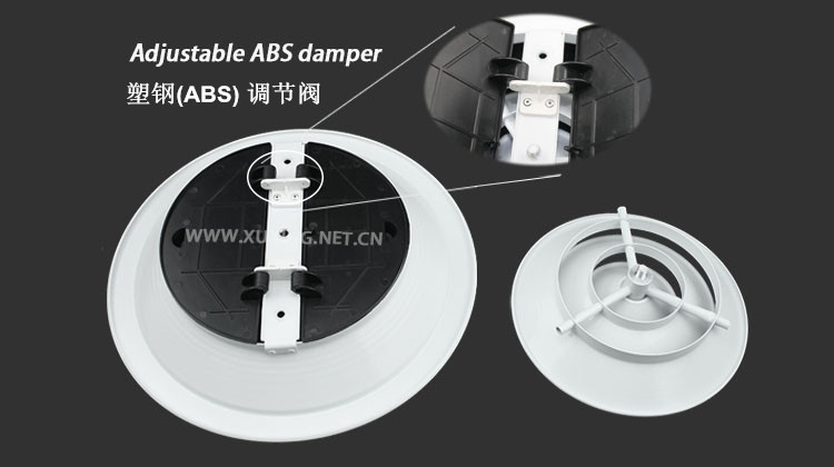 RD-A3 round diffuser 圆形散流器3